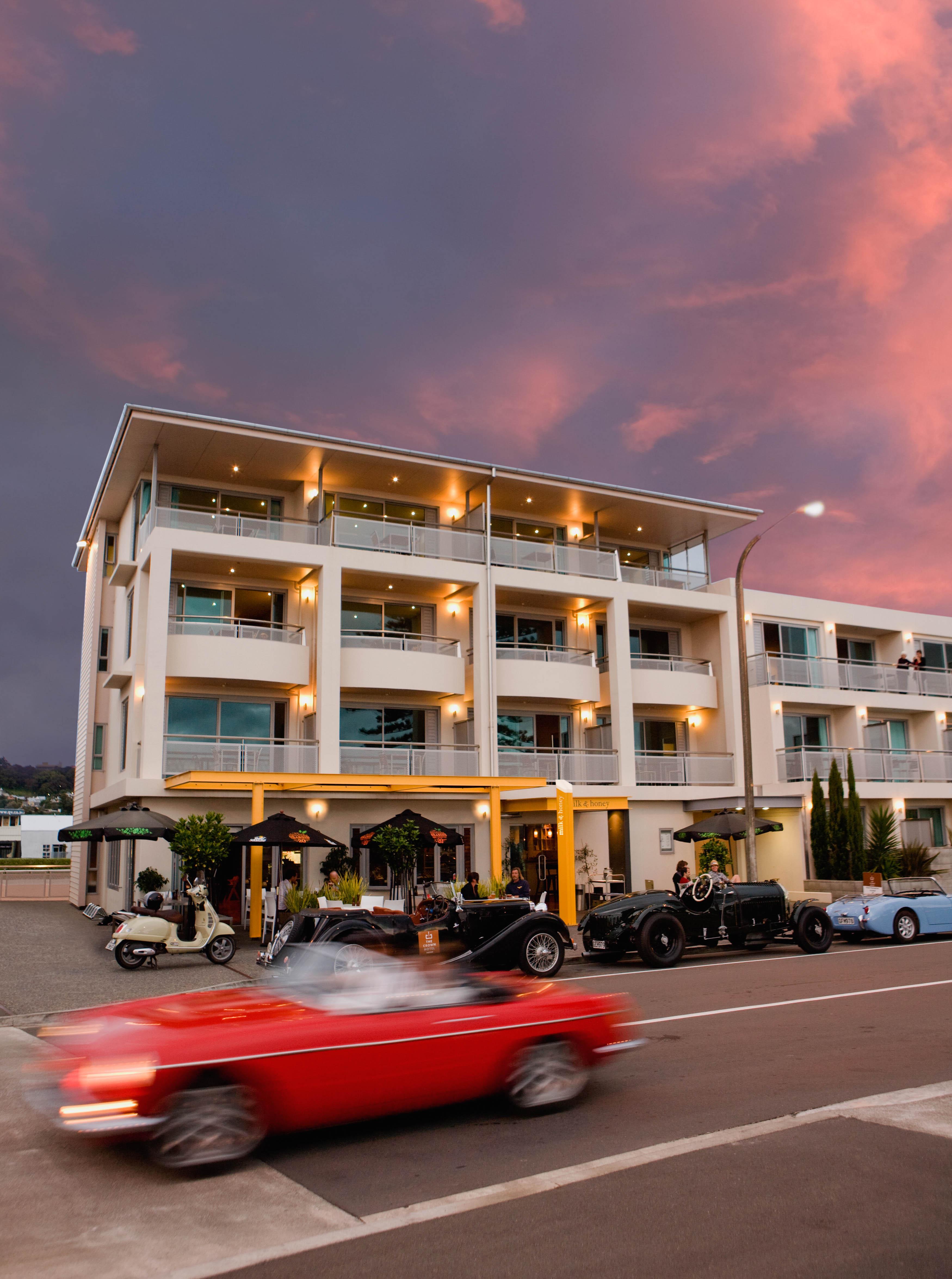 The Crown Hotel Napier Exterior foto